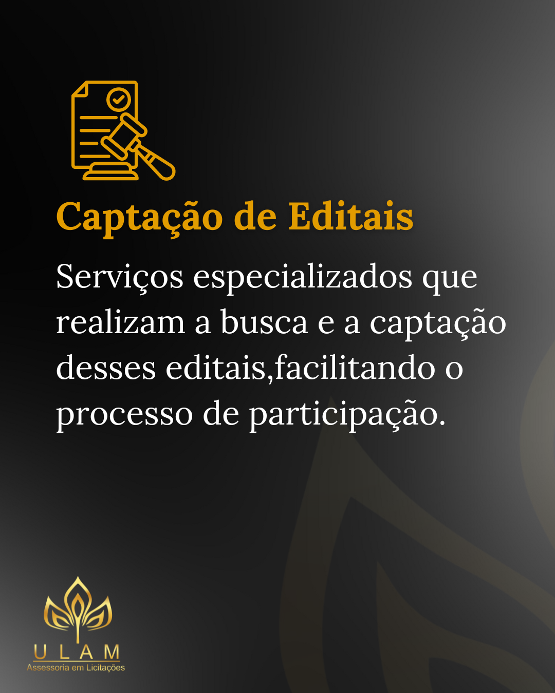 Analise da concorrência e a definição de estratégias para se destacar no processo de licitação . _ (1)